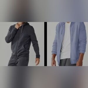 Men's Tek Gear Ultrasoft Fleece Drawstring Hoodie XL NWT Gray or Purple